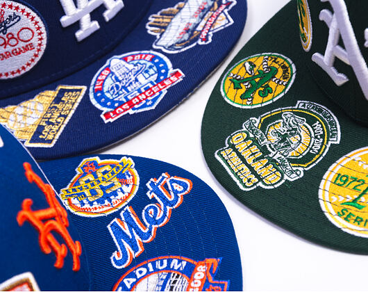Cap New Era - MLB All Over Logo 59FIFTY - NY Mets - Team Color