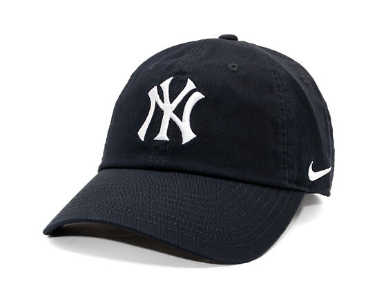 Cap Nike - Primetime Club Unctructured Oragnic Cotton Cap NY Yankees - pitch blue