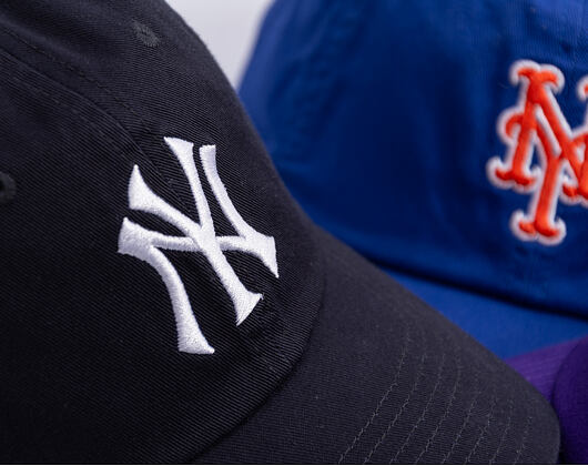 Cap Nike - Primetime Club Unctructured Oragnic Cotton Cap NY Yankees - pitch blue