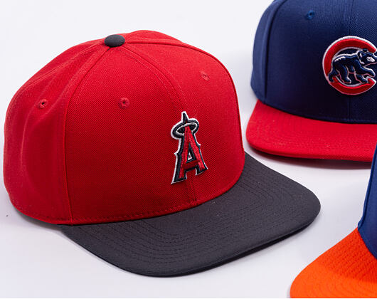 Cap Nike - Dri-Fit Pro - Los Angeles Angels - Gym Red 6DL/Pitch Blue 4FA
