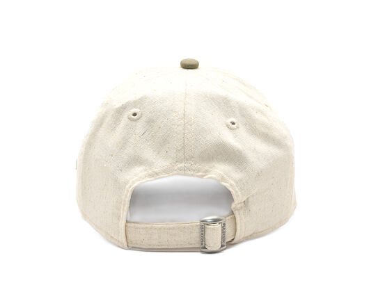 Womens Cap New Era - Branded Linen 9TWENTY - Stone / New Olive