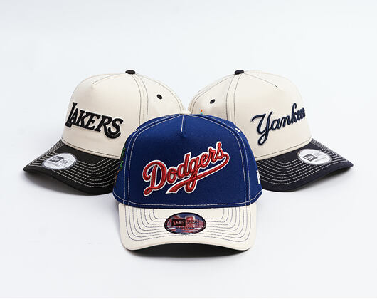 Cap New Era - MLB City Icon 9FORTY A-Frame - LA Dodgers - Royal / Cream
