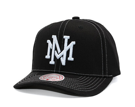 Cap Mitchell & Ness  - Branded Baseline -Pro Crown Snapback - Black