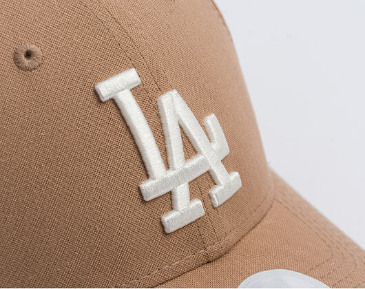 Womens Cap New Era - MLB Linen 9FORTY - LA Dodgers - Camel
