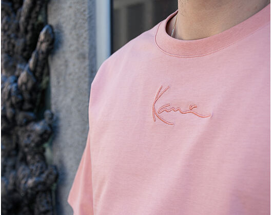 Tee Karl Kani - Small Signature Essential Tee Pink
