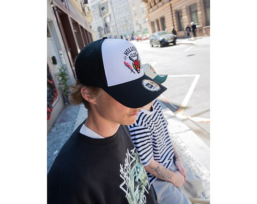 Cap New Era - Hellfire Club 9FORTY A-Frame - Stranger Things - Black