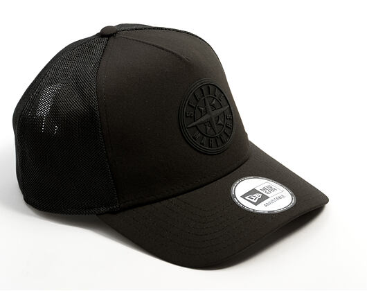 Cap New Era - MLB Tech Pack 9FORTY A-Frame Trucker - Seattle Mariners - Black