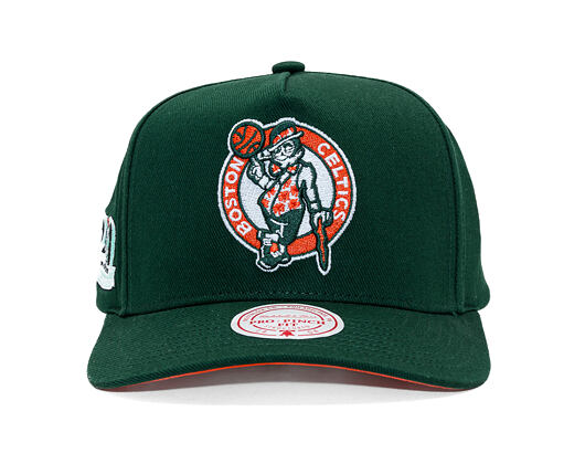 Cap Mitchell & Ness - NBA - Emerald Slam - Boston Celtics - Green/Orange