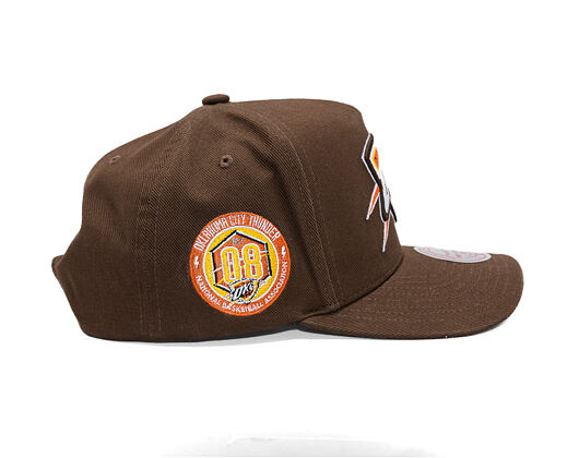 Cap Mitchell & Ness - NBA - Chestnut Peak - Oklahoma City Thunder - Brown