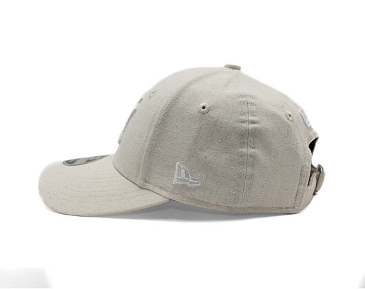 Kids Cap New Era - MLB Linen 9FORTY M-CROWN - NY Yankees - Stone / White