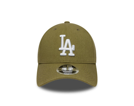 Cap New Era - MLB Linen 9FORTY M-CROWN - LA Dodgers - New Olive