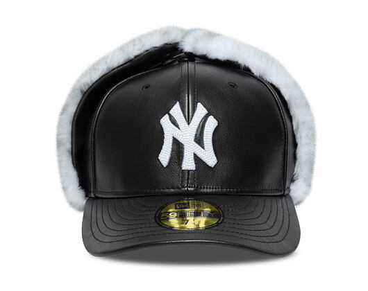 Cap New Era - MLB Image Drop Faux Fur Dog Ear 59FIFTY - NY Yankees - Graphite
