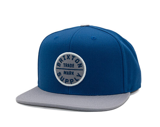 Cap Brixton - Oath Iii Snapback - Blue/Light Grey