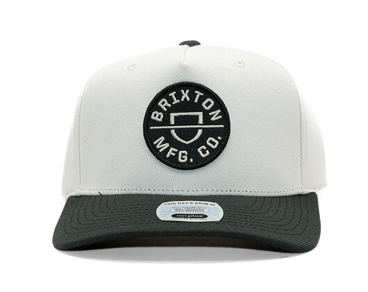 Cap Brixton - Crest C Mp Snapback - Black/Off White