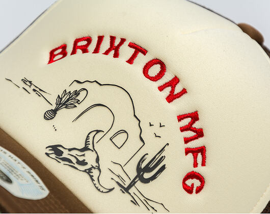 Cap Brixton - Desert Leisure C Np Mp Trucker - Pinecone Brown/Whitecap