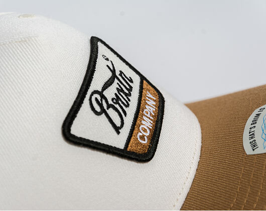 Cap Brixton - Linwood C Netplus Mp Snpk - Off White/Copper