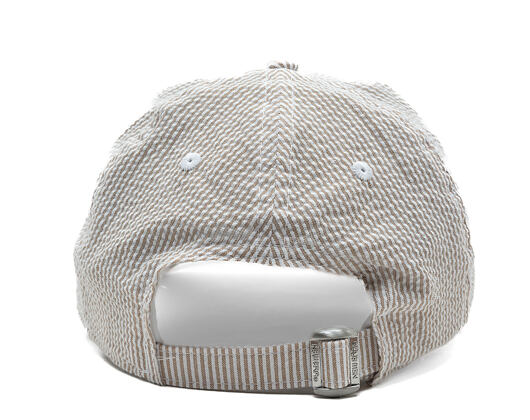 Cap New Era - MLB Seersucker 9TWENTY - Oakland Athletics - Stone / White