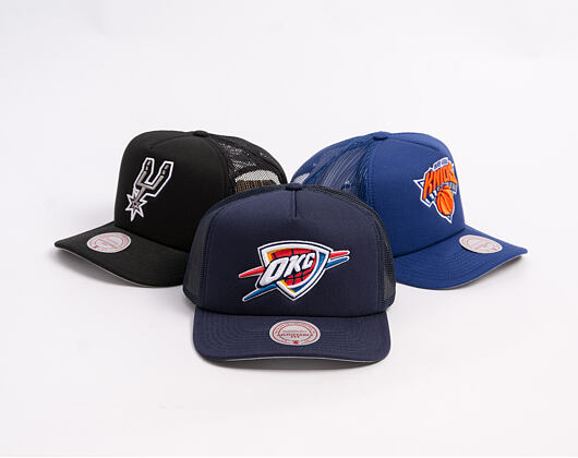 Cap Mitchell & Ness - Evergreen Trucker - NBA - Oklahoma City Thunder - Navy