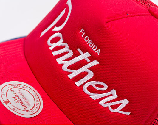 Cap Mitchell & Ness - Head Coach Trucker - NHL - Florida Panthers - Red