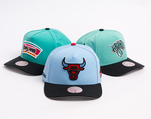 Cap Mitchell & Ness - In The City - NBA - Chicago Bulls - Light Blue