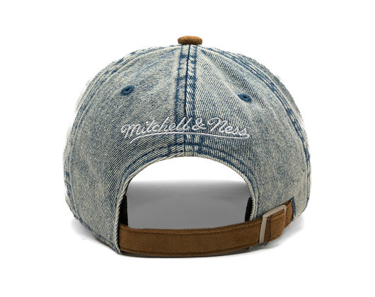 Cap Mitchell & Ness - Den Suede Strapback - NBA - Los Angeles Lakers - Blue
