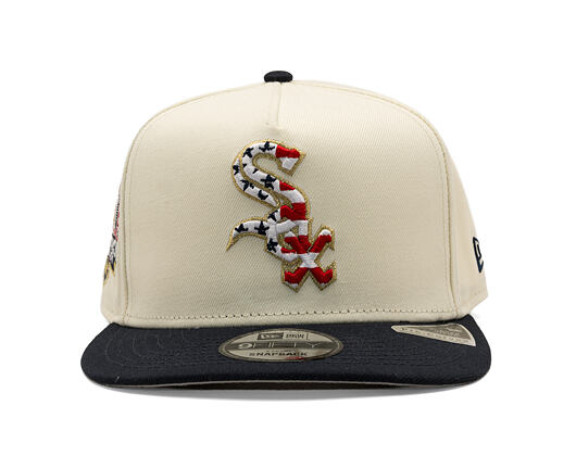 Cap New Era - MLB "American Flag" 9FIFTY - Chicago White Sox - Chrome White