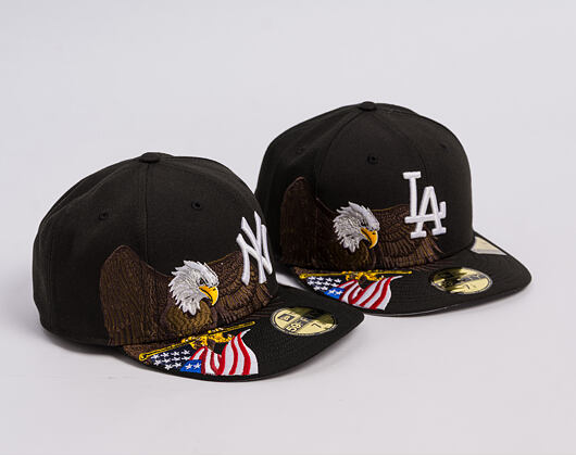 Cap New Era - MLB "American Eagle" 59FIFTY - LA Dodgers - Black