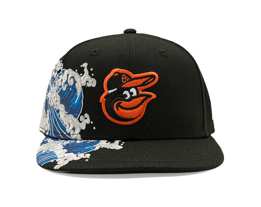 Cap New Era - MLB "Tidal Wave" 59FIFTY - Baltimore Orioles - Black