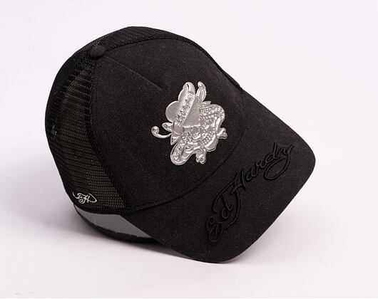 Cap Ed Hardy - Love Kills Slowly Washed 5 Panel Trucker Cap