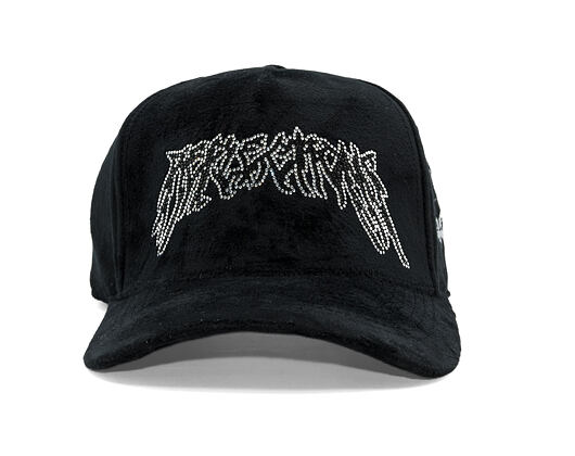 Cap Reflection Luxury New Angel Cap - Black Silver Script