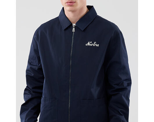 Jacket New Era - Branded Shacket - Navy