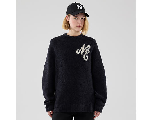 Sweater New Era - Branded Seasonal Knit Sweater - Navy