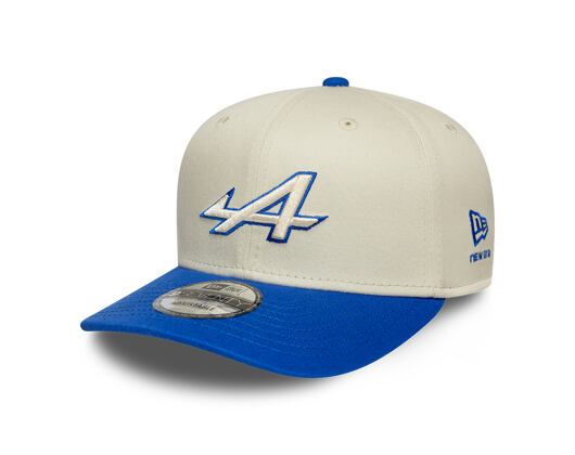 Cap New Era - F1 Contrast Visor 9SEVENTY Stretch-Snap - Alpine Racing - Ivory