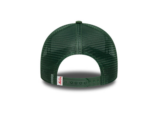 Cap New Era - Branded Oval Foam Patch 9FORTY A-Frame Trucker - Cilantro Green