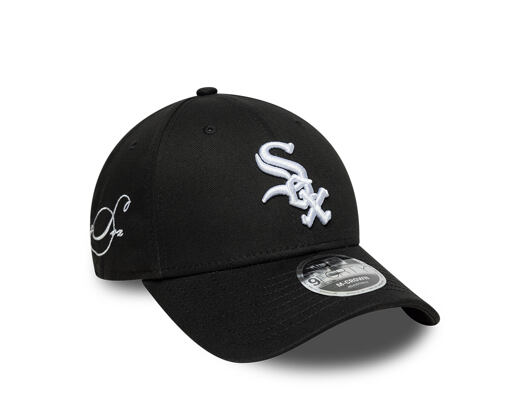 Cap New Era - MLB Side Script 9FORTY M-CROWN - Chicago White Sox - Black