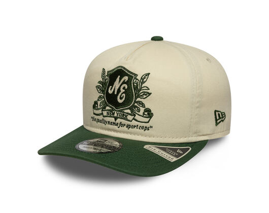 Cap New Era - Branded Washed Graphic 19TWENTY - Cream / Cilantro Green