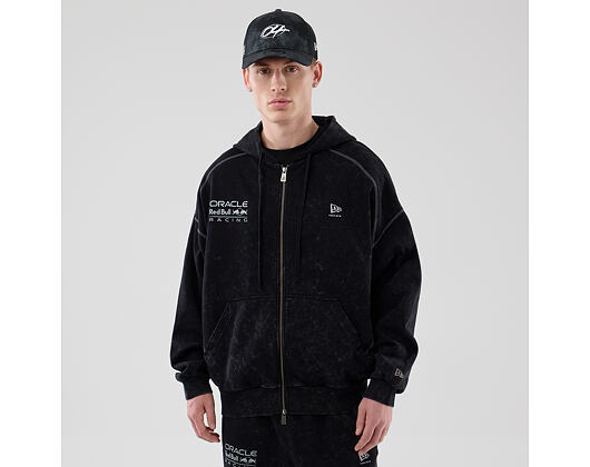 Sweatshirt New Era - F1 Oversized Full-zip Hoody - RED BULL F1 - Black
