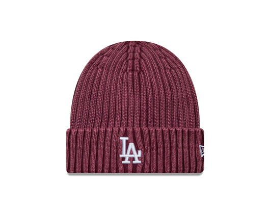 Beanie New Era - MLB Washed Beanie Medium Knit - LA Dodgers - Burgundy