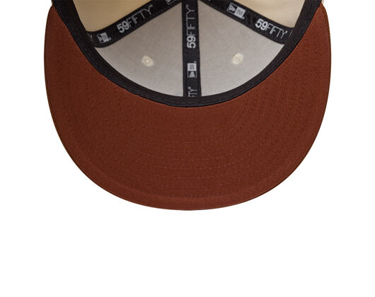 Cap New Era - MLB League Essential 59FIFTY - NY Yankees - Cream / Deep Auburn