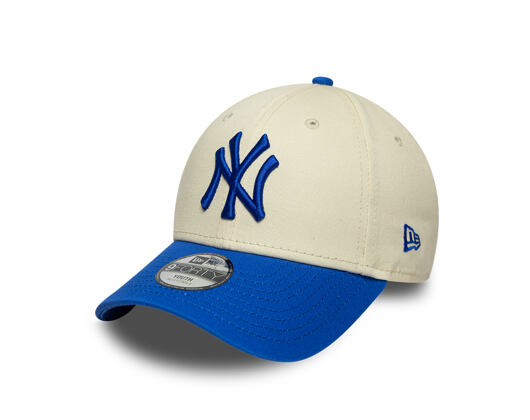 Kids Cap New Era - MLB Essential 9FORTY - NY Yankees - Cream / Blue