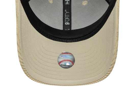 Cap New Era - MLB Cord 9FORTY M-CROWN - NY Yankees - Stone