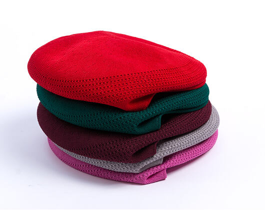 Kangol Tropic 504 Ventair Burgundy 0290BC-BR605 Flat Cap