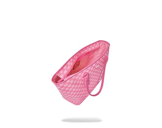 Bag Sprayground - Pink New Check Faces Tote