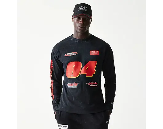 Longsleeve Tee New Era - F1 Graphic Longsleeve - Red Bull F1 - Black