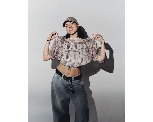 Jersey Karl Kani - Heritage Wood Camo Mesh Boxy Jersey
