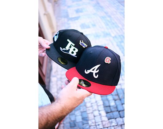 Cap New Era - MLB IMAGE DROP 59FIFTY - Tampa Bay Rays - Black