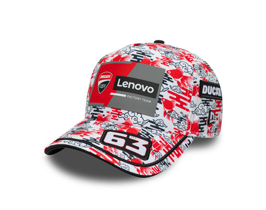 Cap New Era - Ducati Rep Japan 9FORTY A-Frame - White