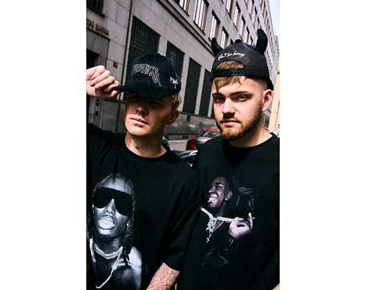 Cap Reflection Luxury New Angel Cap - Black Silver Script