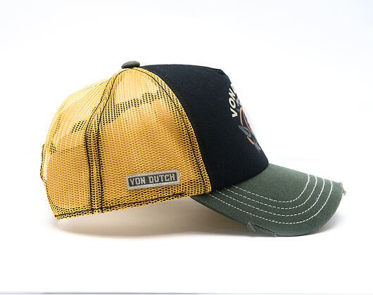 Cap Von Dutch - Trucker - Print - Black / Green
