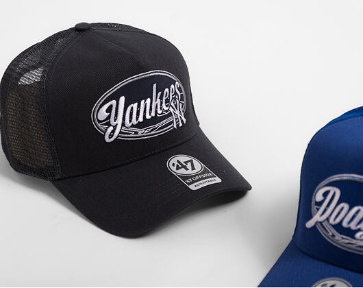 Cap '47 Brand - MLB Enfield Offside Dt CLEAN UP - NY Yankees - Navy